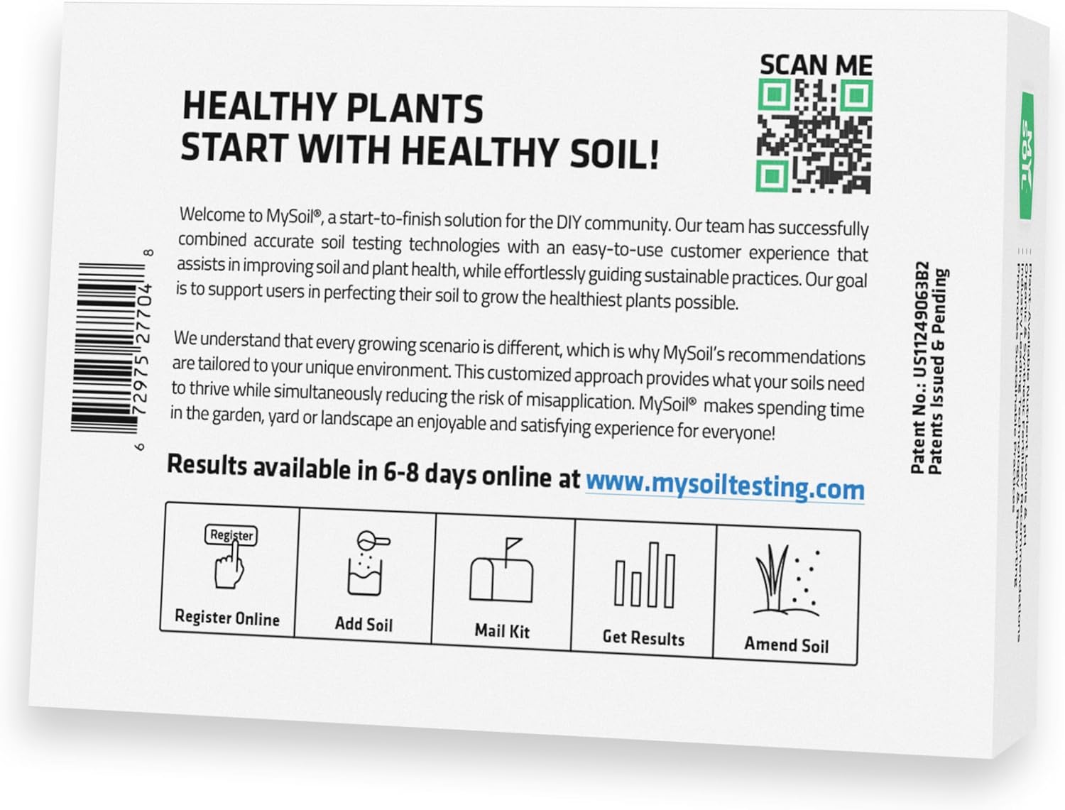MySoil Test Kit PRO Pack, Unlock Your Lawn & Garden Potential, Complete & Accurate Nutrient and pH Analysis with Recommendations Tailored to Your Soil and Plant Needs | 2 Test Kits + 1 Soil Probe - Image 4