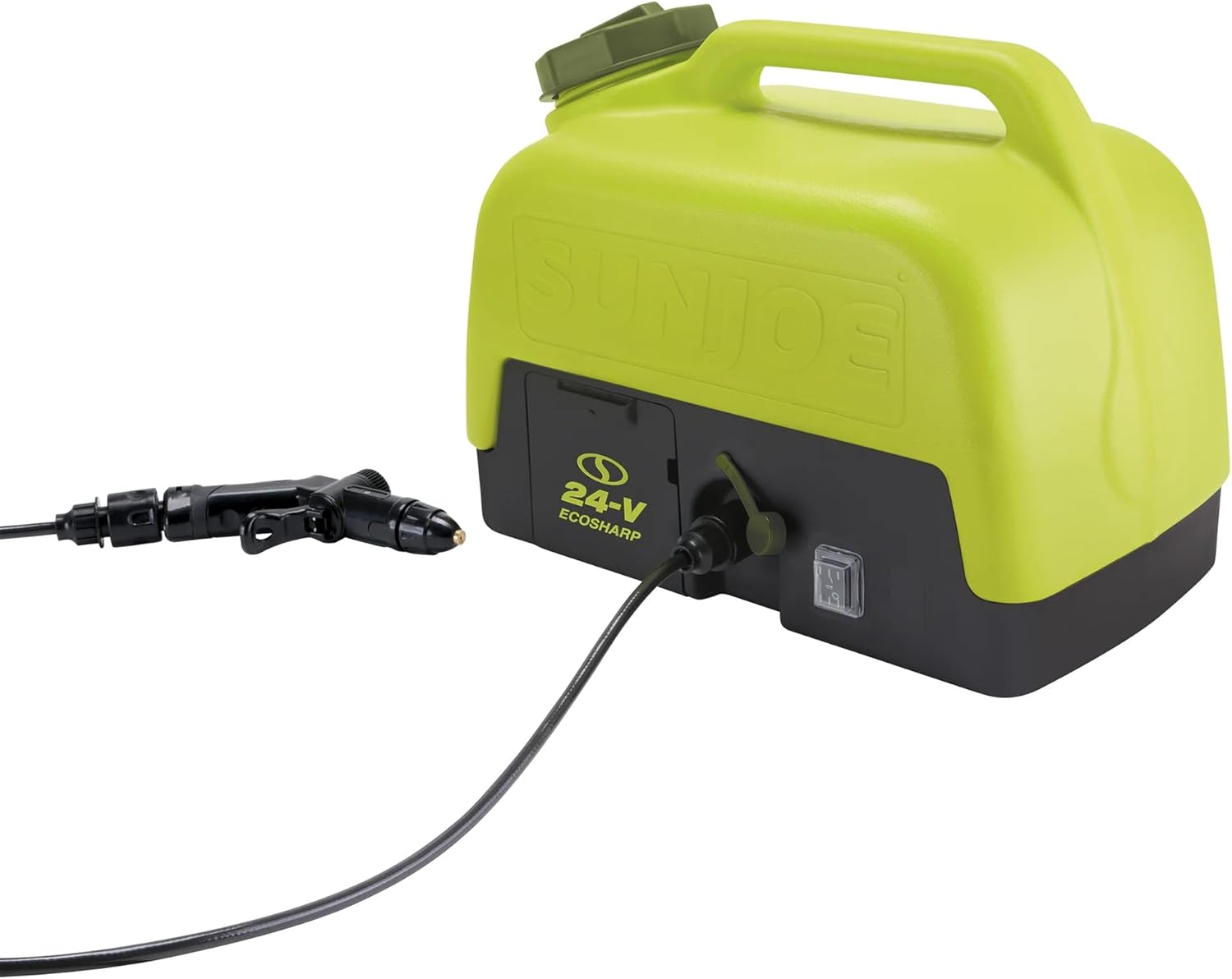 Sun Joe Cordless Electric Pressure Power Washer w/ 2.0Ah Battery, Charger & Adjustable Nozzle, 1.5 GPM, 90W Motor - Heavy-Duty Cleaning Machine for Patios, Decks, Sidewalks & Cars, IONMAX WA24C-LTE - Image 8