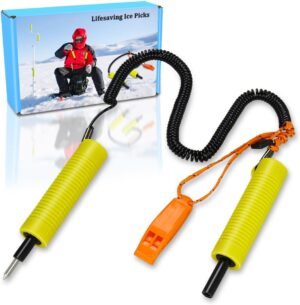 Retractable Ice Safety Picks- 11.5F...