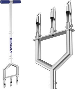 Manual Push Core Aerator Lawn Tool:...