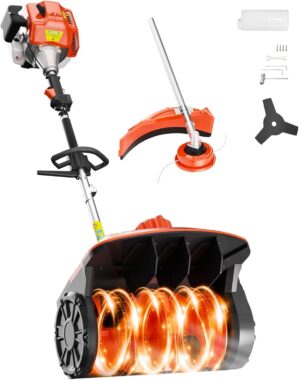 Snow Blower Gas Powered, 72cc 2-Cyc...