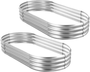 Land Guard 2Pcs Galvanized Raised G...