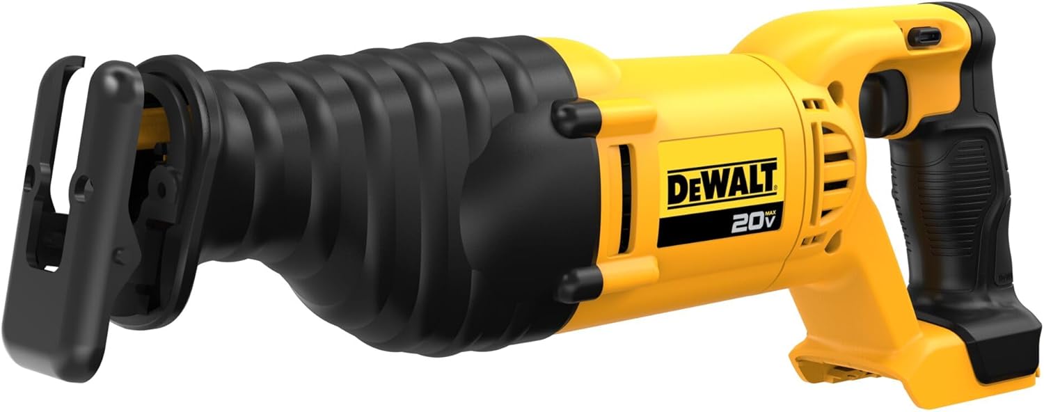 DEWALT 20V MAX Power Tools, 9 Cordless Tool Combo, Impact and Drill Driver, Oscillating Tool, Grinder,Circular and Reciprocating Saw,Right Angle Drill,Speaker,LED Light, 2 Batteries,Charger (DCK940D2) - Image 10