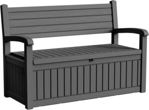 80 Gallon Outdoor Storage Bench Dec...
