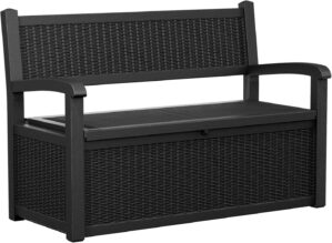80 Gallon Outdoor Storage Bench Dec...