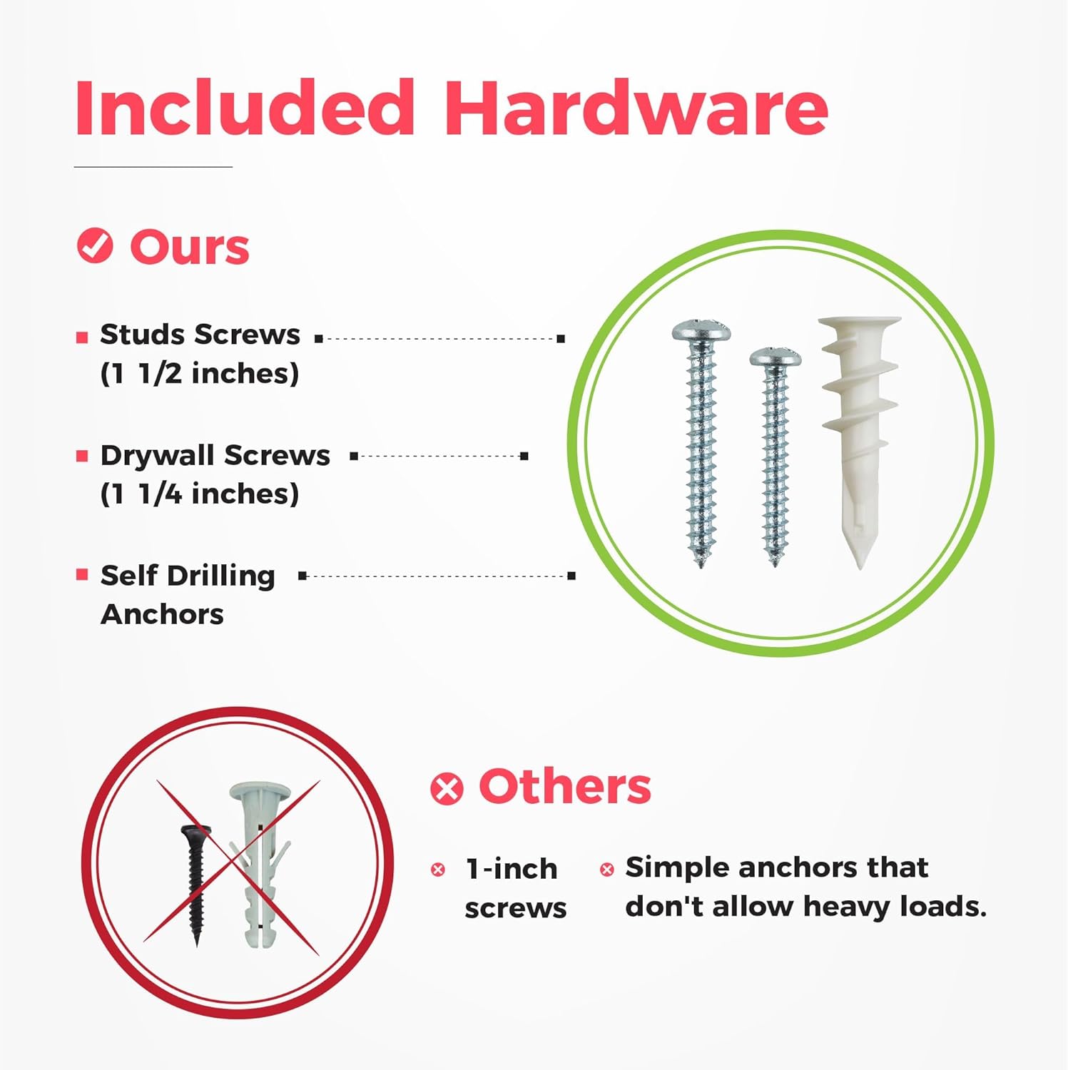 TIDYME Garage Tool Organizer Wall Mount - 48 inches - Sturdy Storage Rack with Adjustable Hooks, Anti-Rust - Easy Installation, 300lbs Capacity - Garden Tool Organizer (03 Racks & 06 Hooks) - Image 6