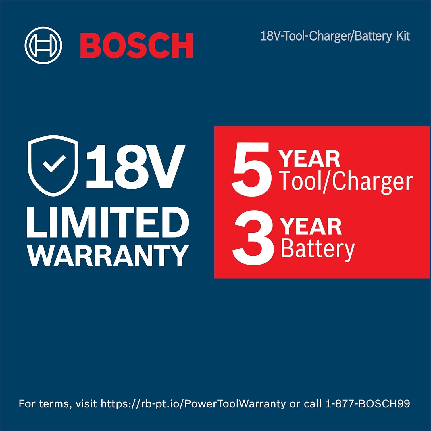 BOSCH GXL18V-27B22 Power Tool Combo Kit - 18V Brushless Compact 1/2 In. Cordless Drill Driver and 1/4 In. Hex Impact Driver (Includes: Two 2.0Ah Batteries, 18V Charger, and Carrying Tool Bag) - Image 9