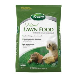 Scotts Natural Lawn Food, Lawn Fert...