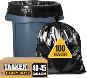 Tasker 44-45 Gallon Trash Bags Heav...