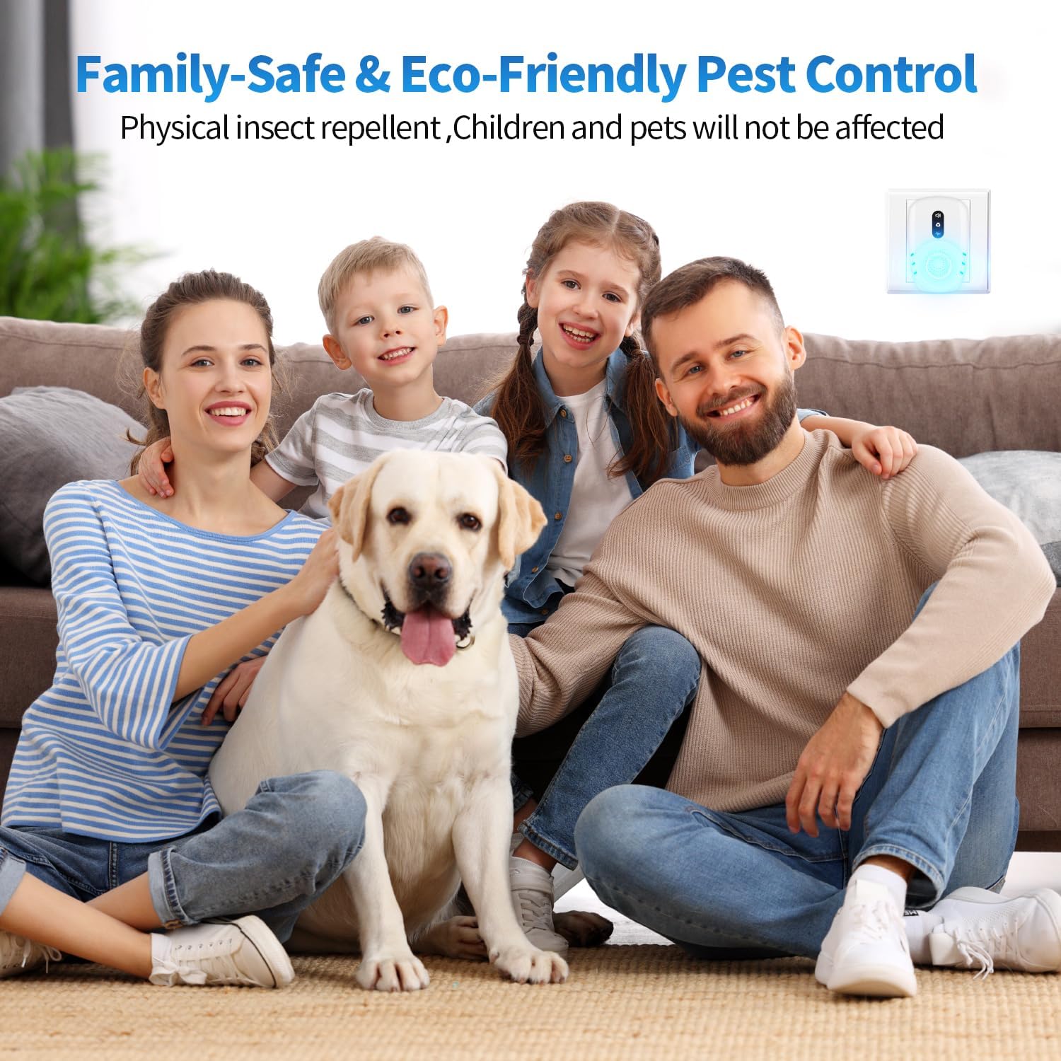 2026 Cvtayn Upgraded Ultrasonic Pest Repellent Indoor Repeller, Mouse Traps, Repellent Roach, Mouse, Bugs, Mosquito, Mice, Spider, Ant, Rodent Repellent Ultrasonic Plug in, 3 Mode Switching, 6 Packs - Image 5