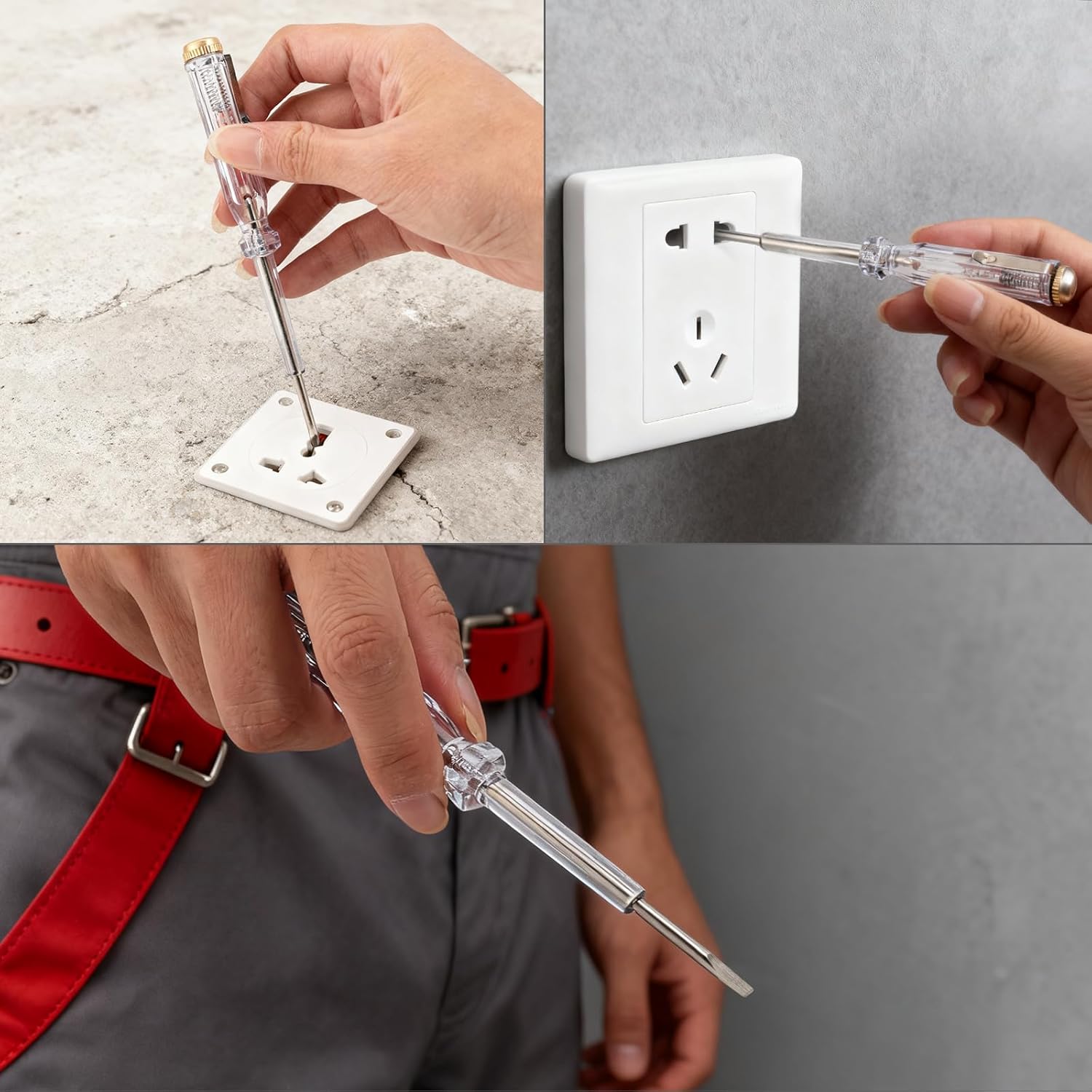 218 Piece Tool Kit for Home, Tool Box with General Household Hand Tools Set, Herramientas with Screwdrivers, Wrenches, Hammer, Bow Saw, Folding Work Lamp, Electric Pen and Other Basic Tool Kit - Image 7