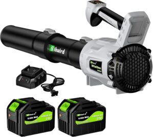 Leaf Blower Cordless,2 x 21V 6.0Ah ...