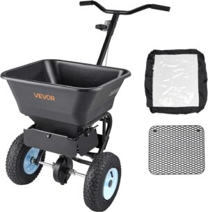 VEVOR Broadcast Spreader, 100LBS Ca...