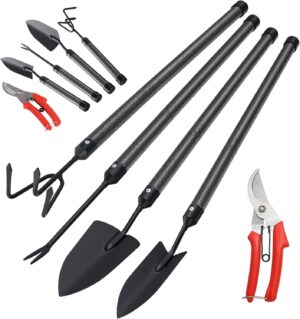 Garden Tools Set with Extension Han...