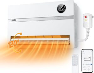 DREO Wall Heater for Bathroom, Smar...