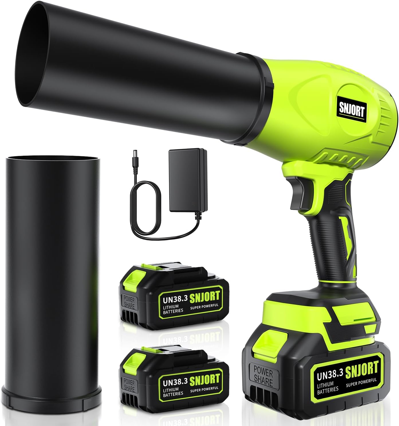 Leaf Blower Cordless with Battery and Charger, 980,000 RPM, Extended Nozzle, Lightweight Handheld,Blower for Patio Cleaning,Leaves and Dust,Birthday Gifts for Men Dad Husband