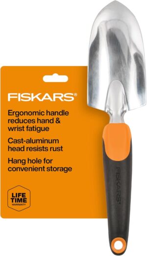Fiskars Trowel, Heavy Duty Gardenin...