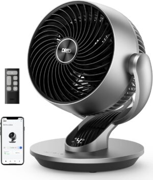 Dreo Smart Fan for Bedroom,120° Ve...