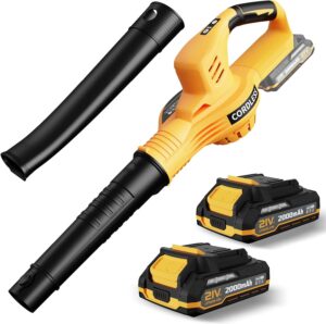 Leaf Blower Cordless with 2 Batteri...