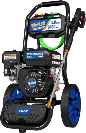 TOOLCY 3400 PSI Gas Pressure Washer...