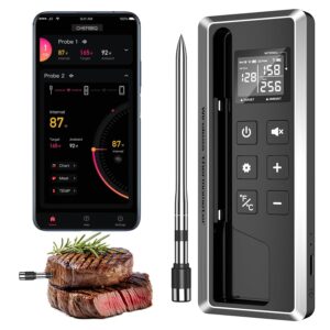 Wireless Meat Thermometer with Smar...