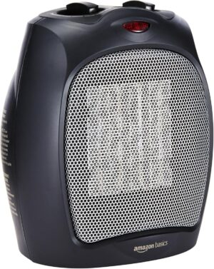 Amazon Basics Ceramic Space Heater,...