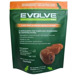 Evolve Rat Birth Control Soft Bait ...