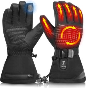 Rechargeable Heated Gloves for Men ...