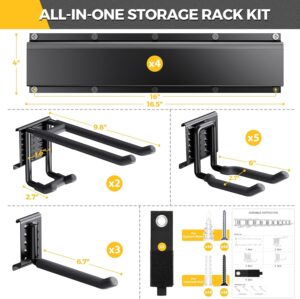 LBT 66″ Garage Tool Organizer...