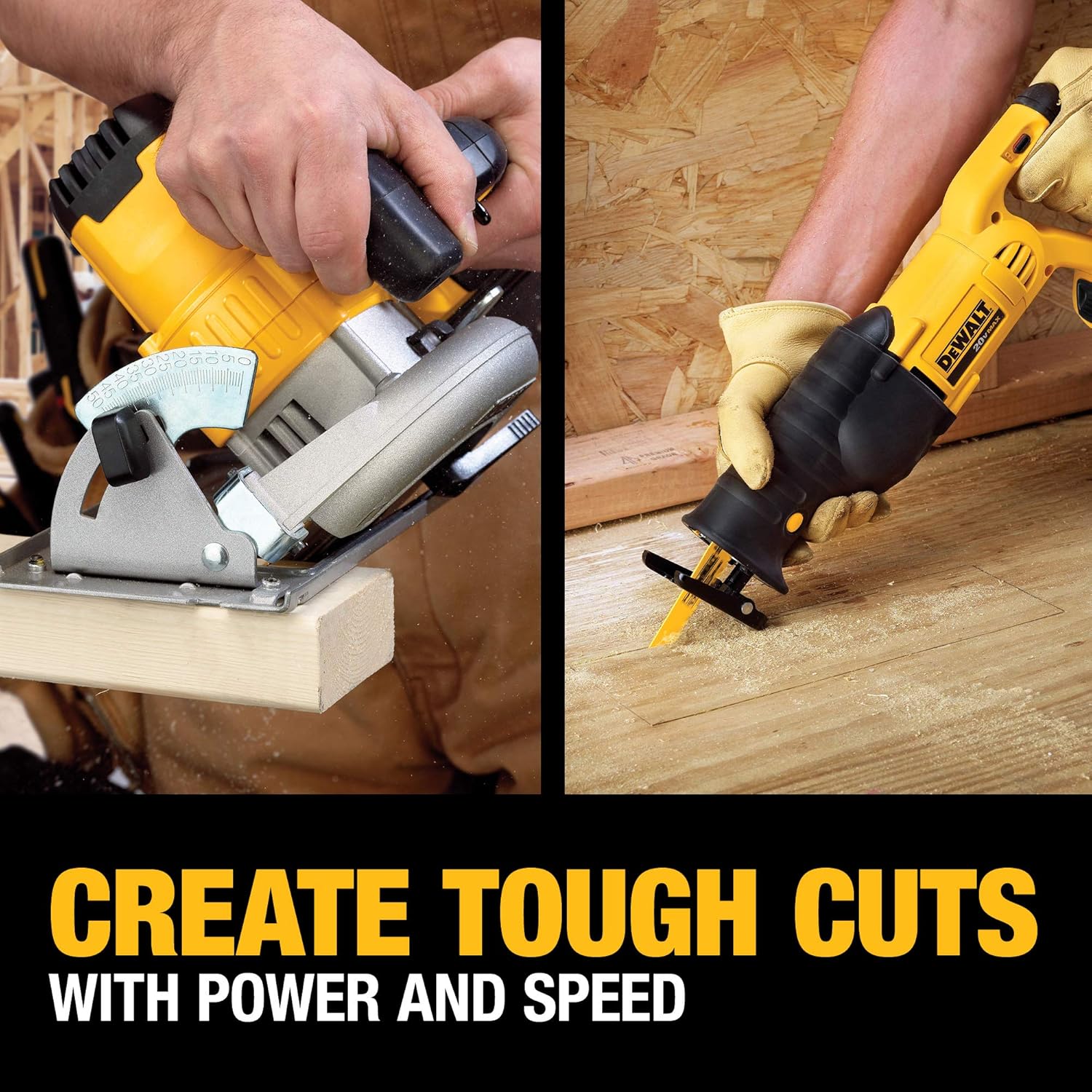 DEWALT 20V MAX Power Tools, 9 Cordless Tool Combo, Impact and Drill Driver, Oscillating Tool, Grinder,Circular and Reciprocating Saw,Right Angle Drill,Speaker,LED Light, 2 Batteries,Charger (DCK940D2) - Image 14