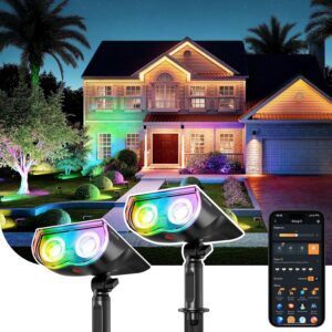 Linkind Smart Solar Spot Lights Out...
