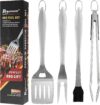 ROMANTICIST 4pcs Heavy Duty Grill A...