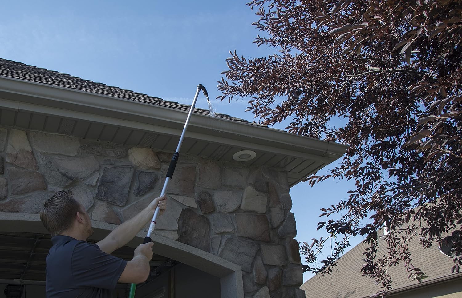 Orbit 58543 Telescoping Gutter Cleaning Wand, Silver - Image 5