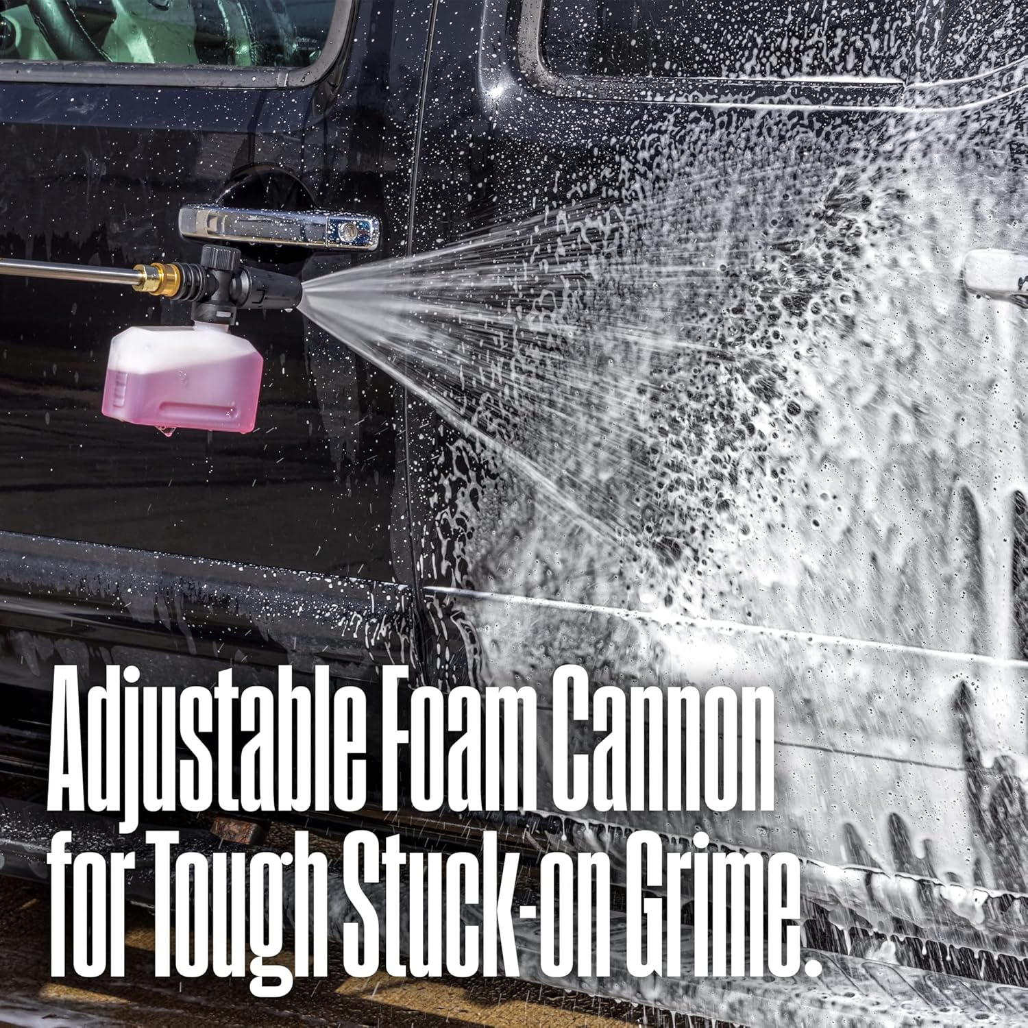 Westinghouse ePX3100v Electric Pressure Washer, 2100 Max PSI 1.76 Max GPM, Built-in Carry Handle, Detachable Foam Cannon, Pro-Style Steel Wand, 3-Nozzle Set, for Cars/Fences/Driveways/Home/Patios - Image 3