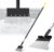 Flat Shovel, 60 inch Ice Scraper, Snow Shovel, Floor Scraper with Adjustable Long Handle, Heavy Duty Ice Chopper, Multifunctional Weed Removal Tool for Driveway, Walkway, Garden and Outdoor Cleaning