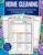 Home Cleaning Book: COLOR House Cleaning Checklist Planner and Organizer to Keep Your House Neat and Tidy! Clean, Track, and Declutter with Daily, … for Stress-Free, Joyful Housekeeping!