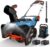 SENIX 60V 21″ Cordless Snow Blower, Steel Auger, 3500W Brushless Motor, Heated Handle,13″ Depth, 45FT Throw Distance, LED Lights, 16000mAh Batteries & Dual Port Charger,1200lbs/min
