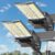 Deepn Solar Street Lights 10000W Commercial Grade Aluminum Parking Lot Lights LED Security Flood Light with Motion Sensor & Dusk to Dawn, Solar Lights Outdoor Waterproof for Outside, SZ3000, 2 Pack